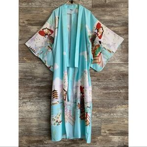 Vintage Japanese Kimono Robe